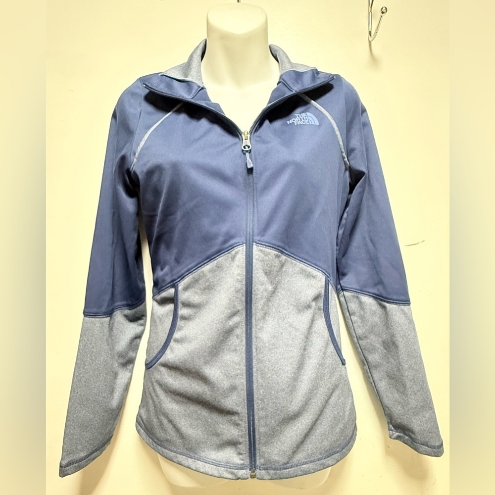 The North Face Women's Blue and Gray Ski Jacket